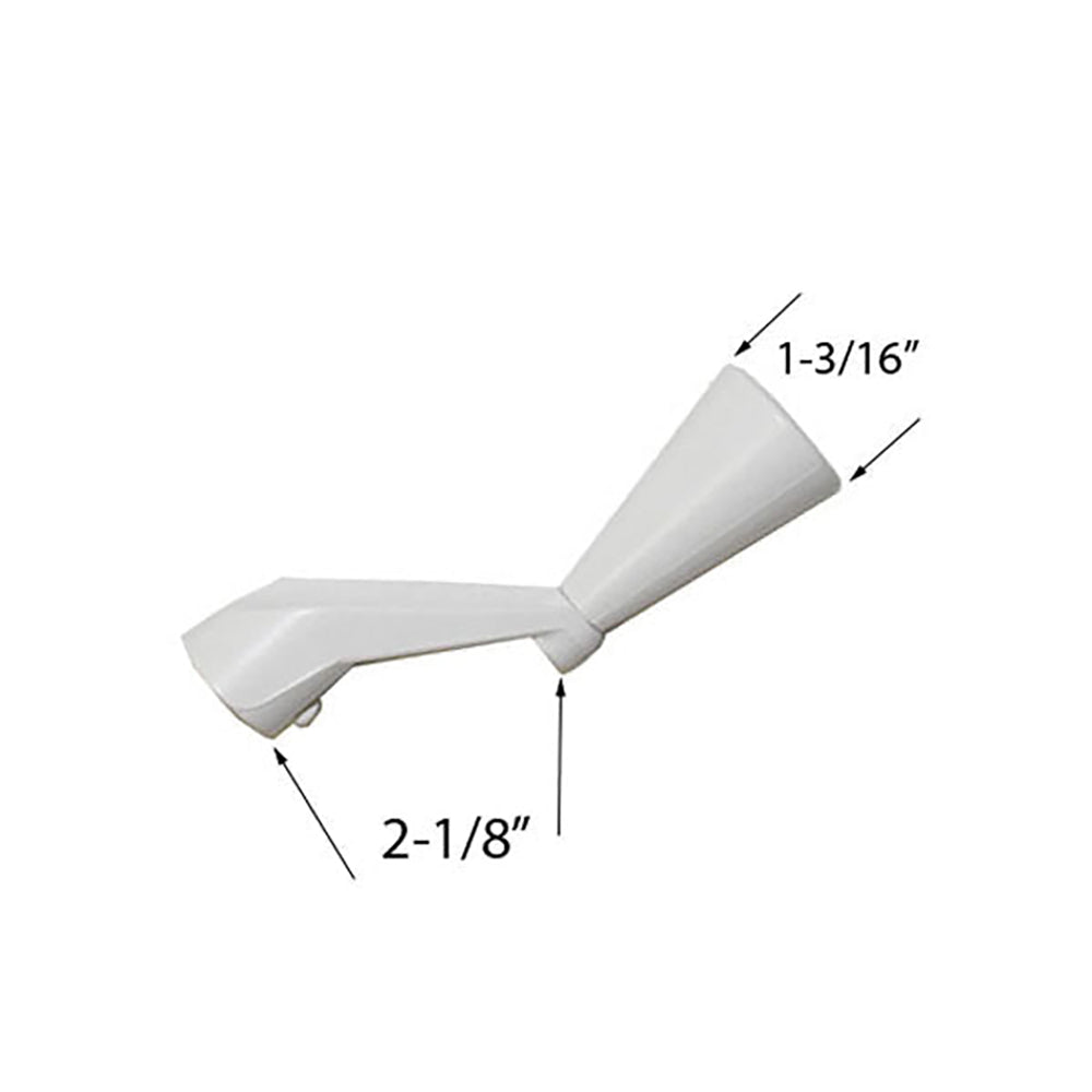 Andersen Window Crank Handle, Perma-Shield Casement - Easy Grip - White