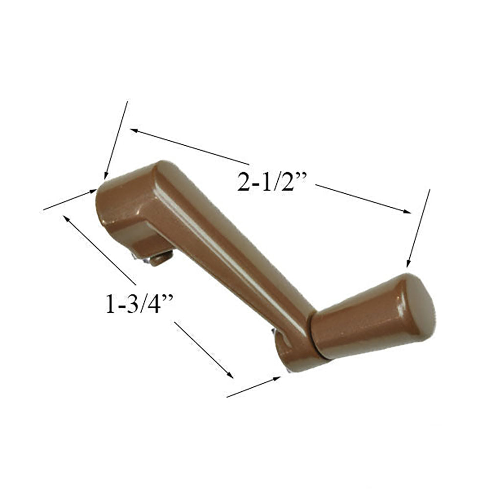 Andersen Window Crank Handle, Short Shank - Bronze