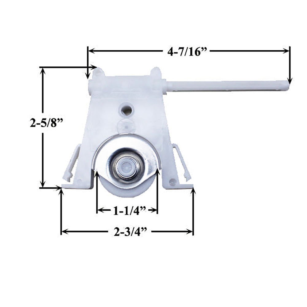 Andersen Window - Frenchwood Gliding Door - Bottom Screen Roller Assembly