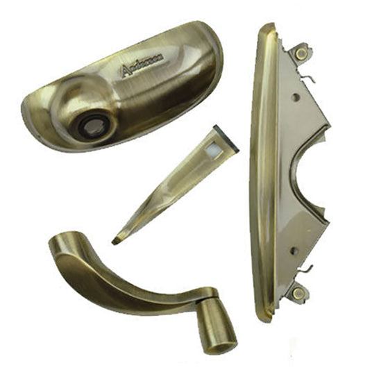 Andersen Window Hardware Pack, EZ Casement, Estate Style - Antique Brass