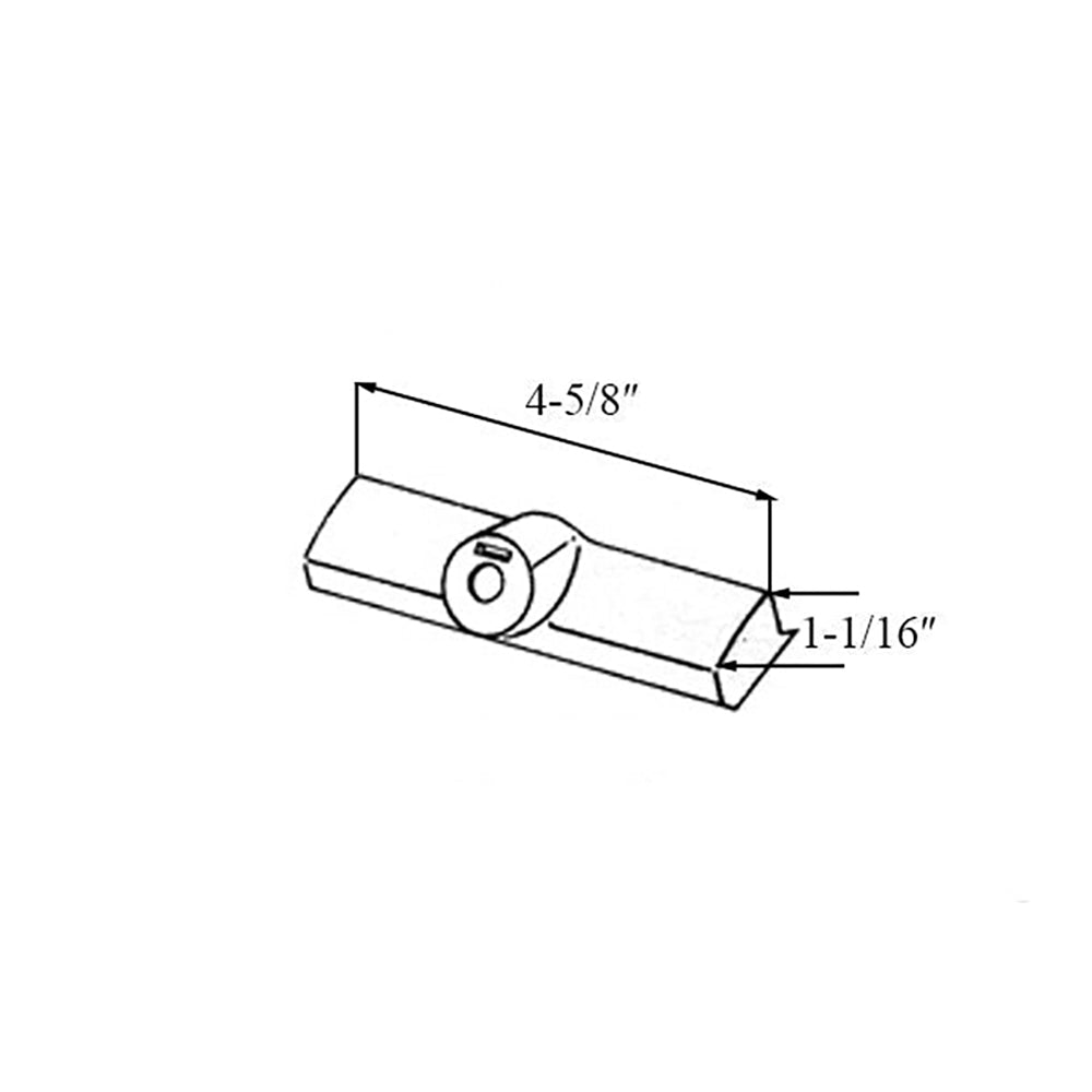 Andersen Window - Perma-Shield Primed Casement or Awning Operator Cover, Stone, No Screw Holes