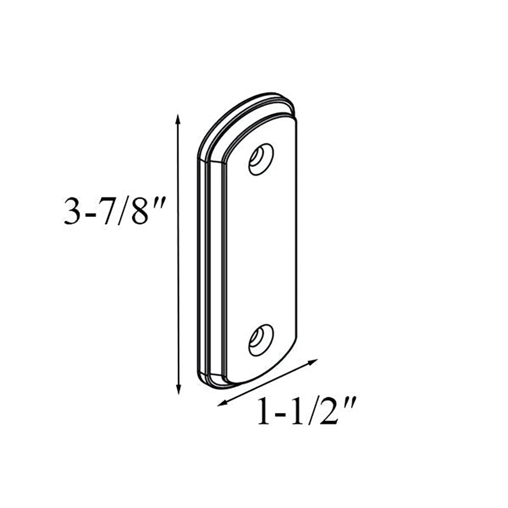 Anvers Gliding Door Cover Plate