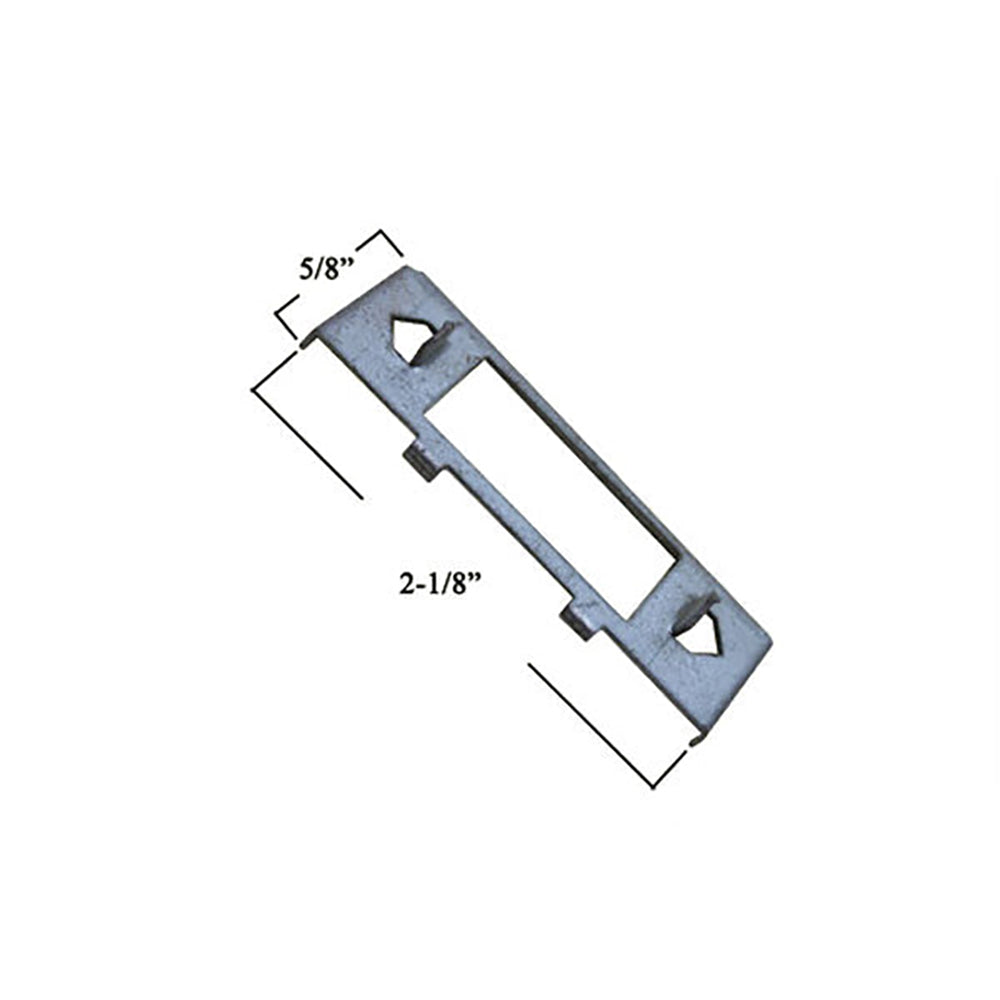 Discontinued Strike/Keeper Template for Primed Wood Casement Sash