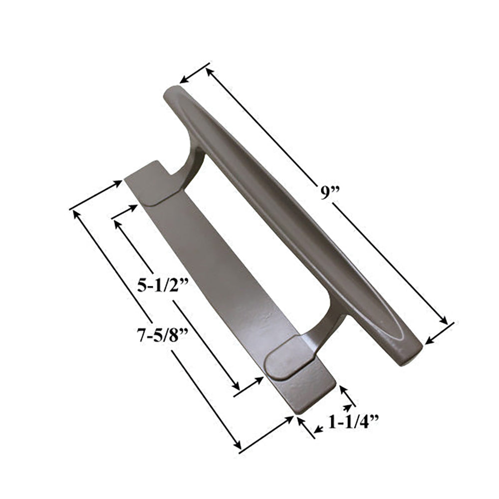 Dished Style Exterior Gliding Door Handle