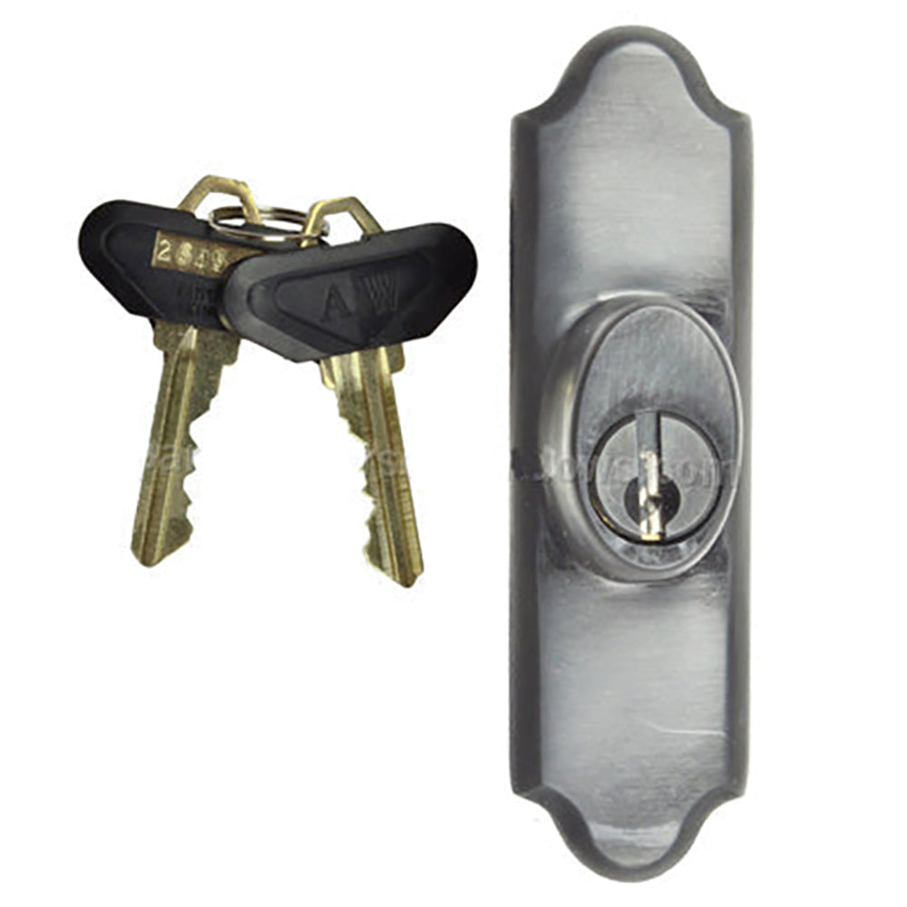Encino Exterior Gliding Door Keyed Lock