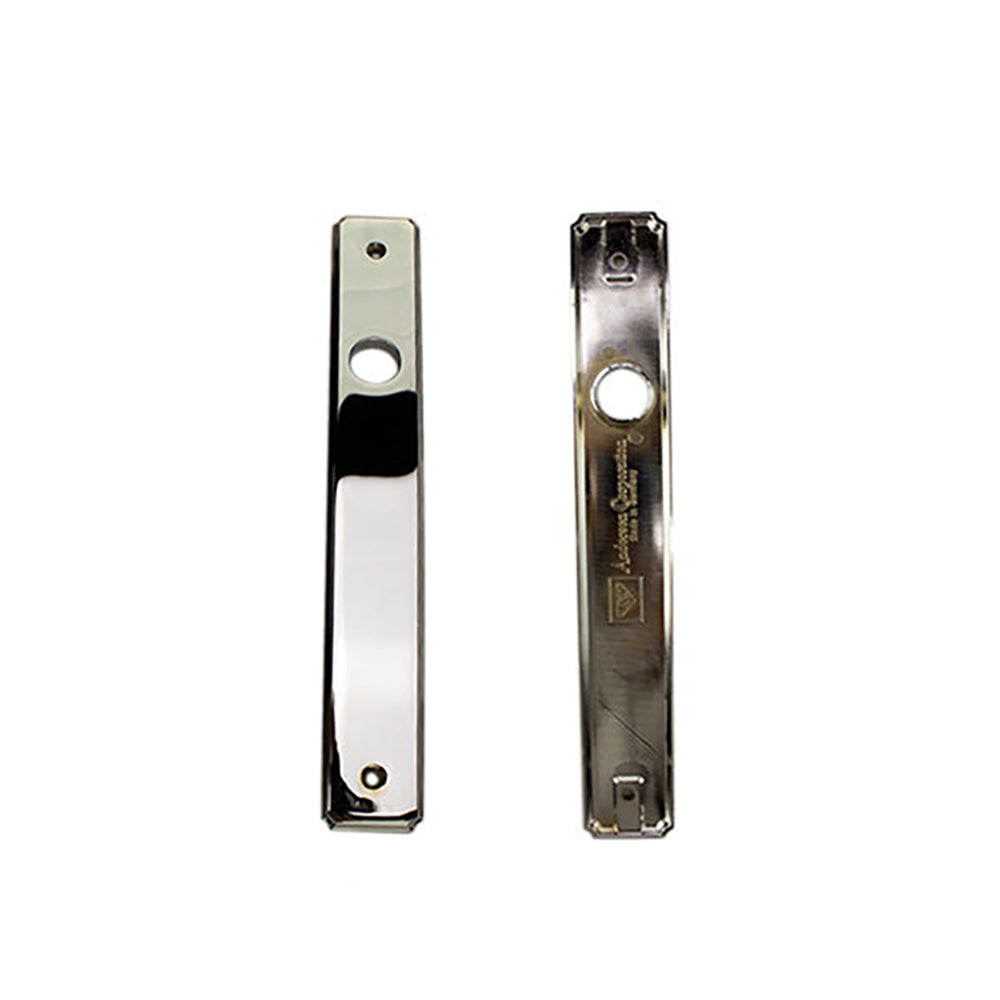 Escutcheon Plate, Newbury Interior Passive Door - Polished Chrome