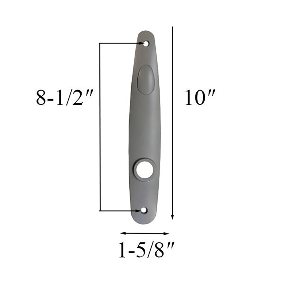 Escutcheon Plate - Tribeca Passive Handle Set - Stone