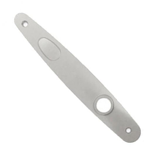 Escutcheon Plate - Tribeca Passive Handle Set - White