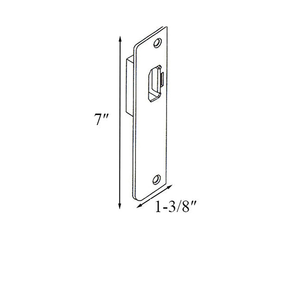 Flush  Bolt Receiver - Head PA/  Sill AP