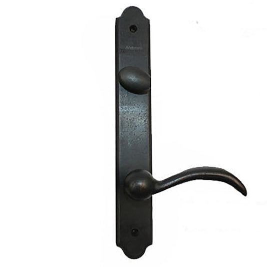 Hardware Kit, Single Door, Encino, Active Door - Distressed Bronze