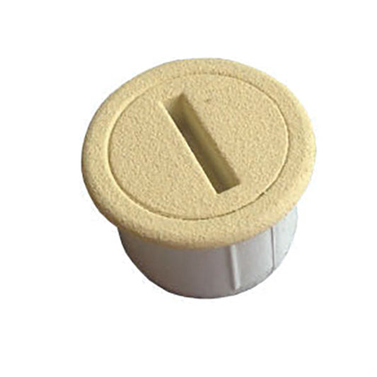 Andersen Operator Hole Plug for Frenchwood Gliding Doors in Sandstone