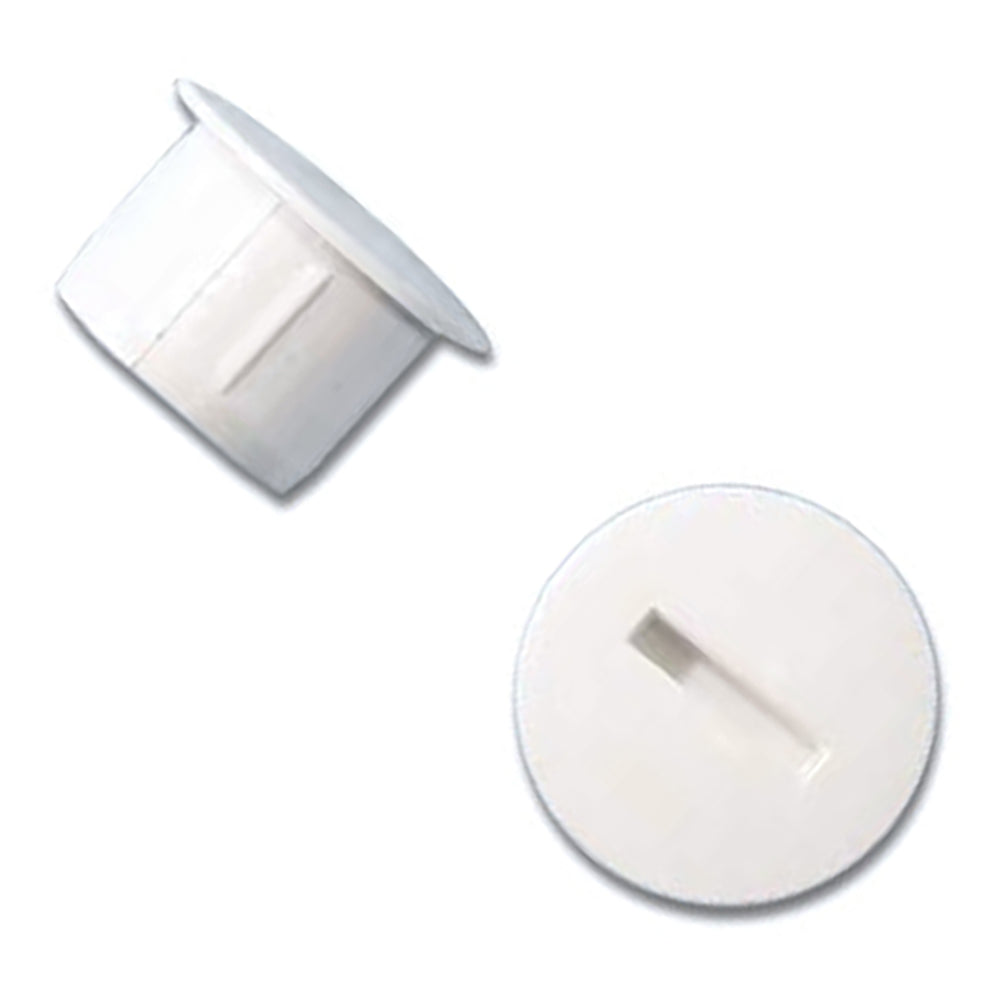 Andersen Hole Plug for Frenchwood Gliding Doors Adjustment Hole in White