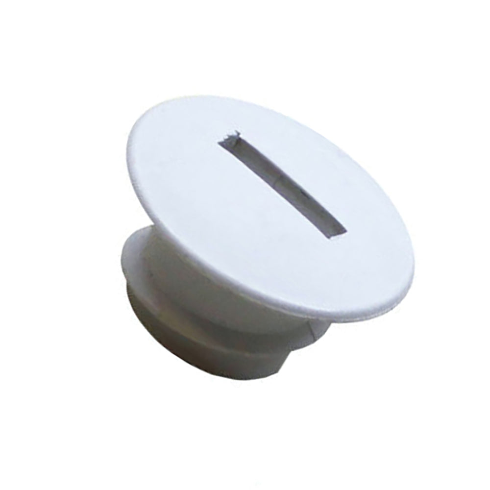 Andersen Gliding Door Tandem Roller Adjuster Hole Plug in White