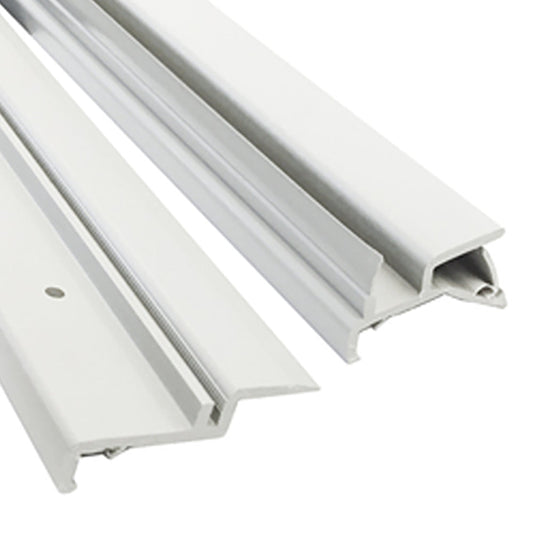 Interlock Weatherstrip Set for 6 foot 11 inch Height Door. Overall Length 79.3125 inches