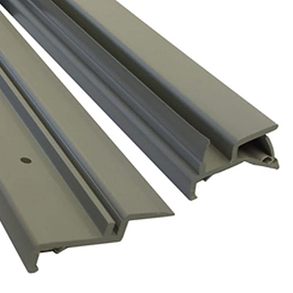 Interlock Weatherstrip Set for 8 foot Door Height. Overall Length is 92.4375 inches