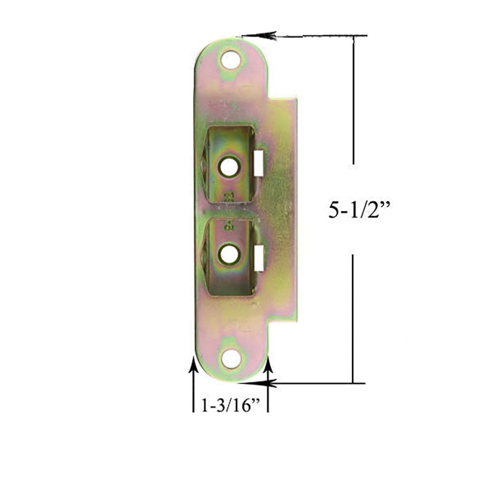 Latch and DeadBolt Receiver, Non-handed