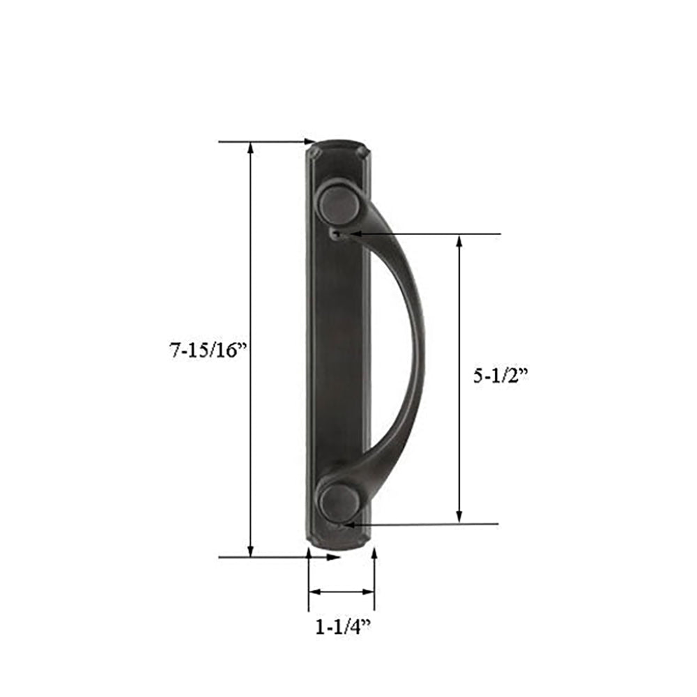 Newbury 4 Panel Complete Gliding Door Trim Set