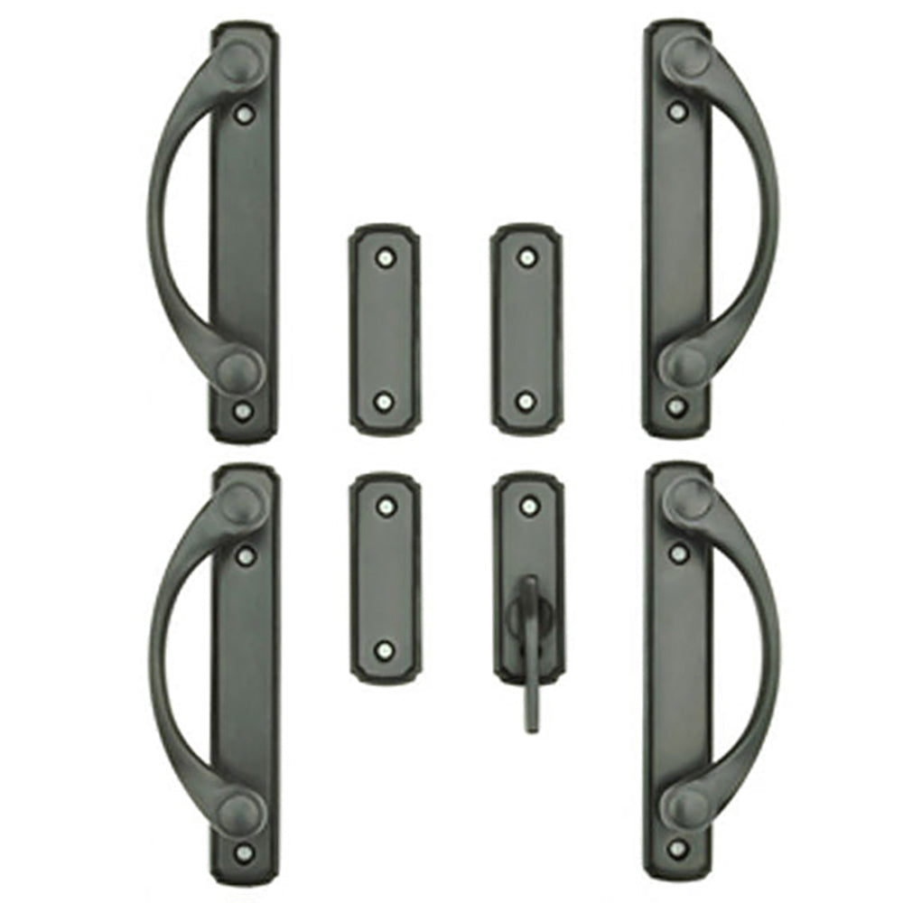 Newbury 4 Panel Complete Gliding Door Trim Set