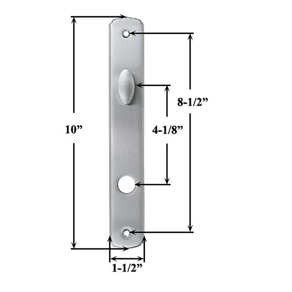 Newbury Active Interior Escutcheon Plate