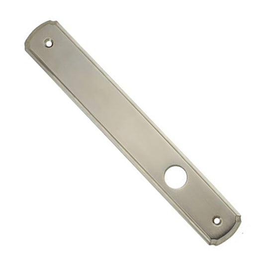 Andersen Newbury Passive Interior Escutcheon Plate in Satin Nickel