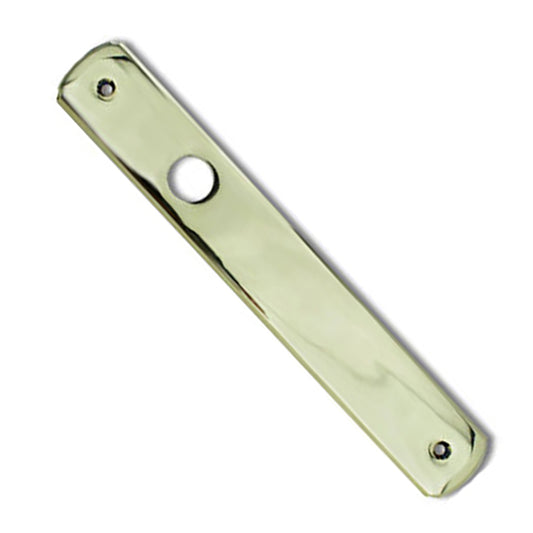 Parts- Escutcheon Plate, Passive Panel - H.P. Bright Brass