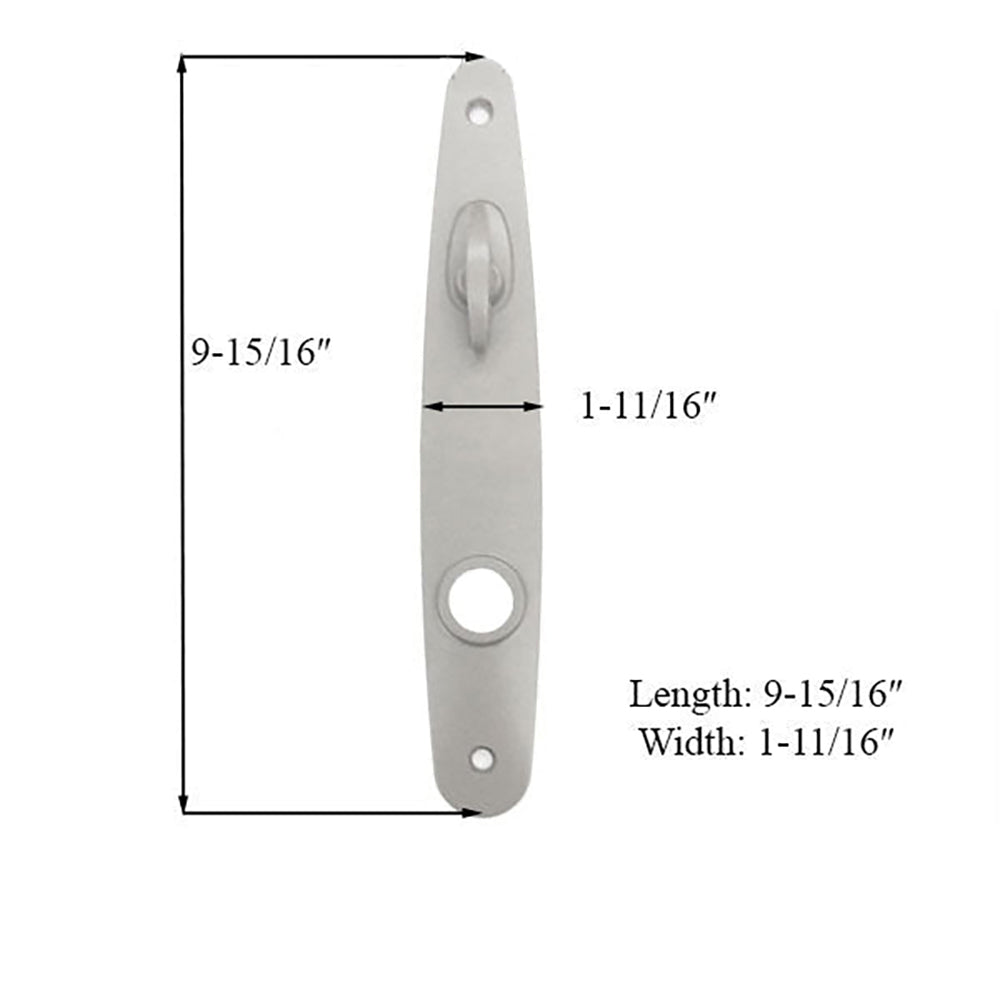 Plate, Escutcheon Andersen Tribeca , New Style - White