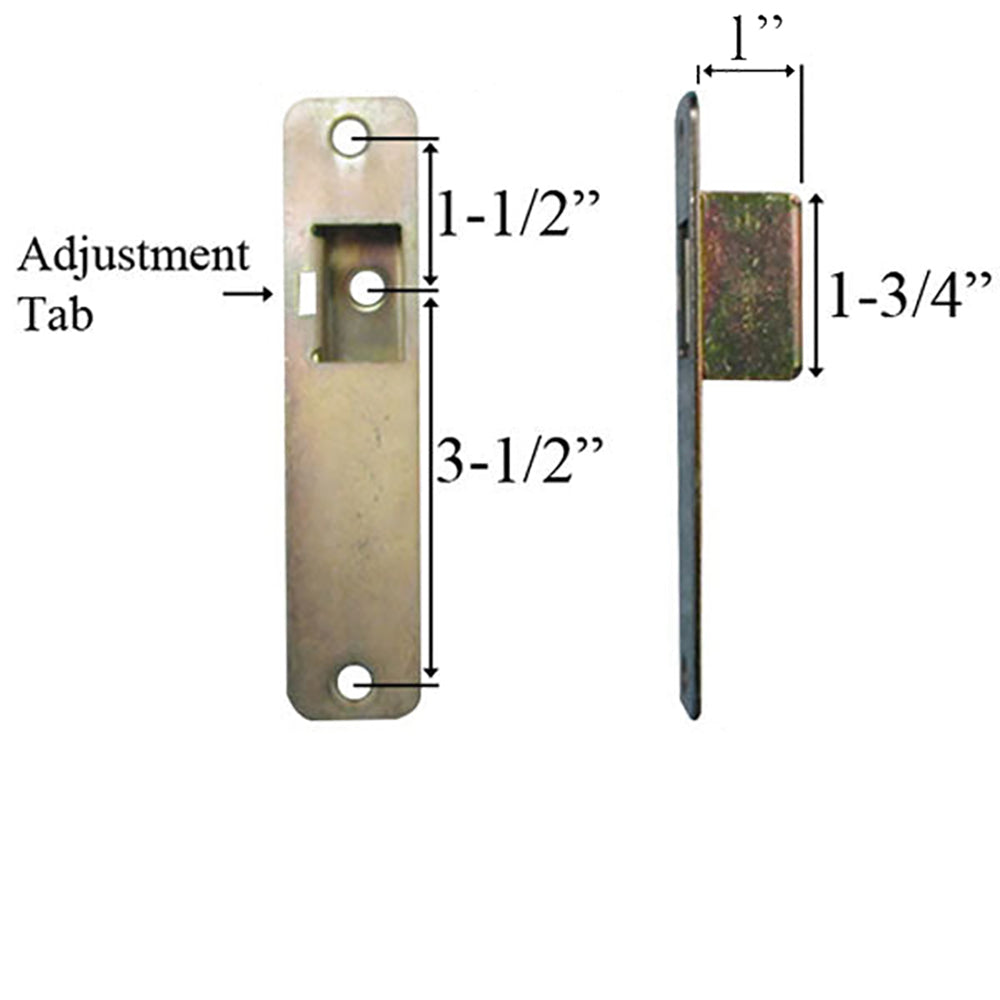 Receiver, Flush Bolt Head PA / Sill AP