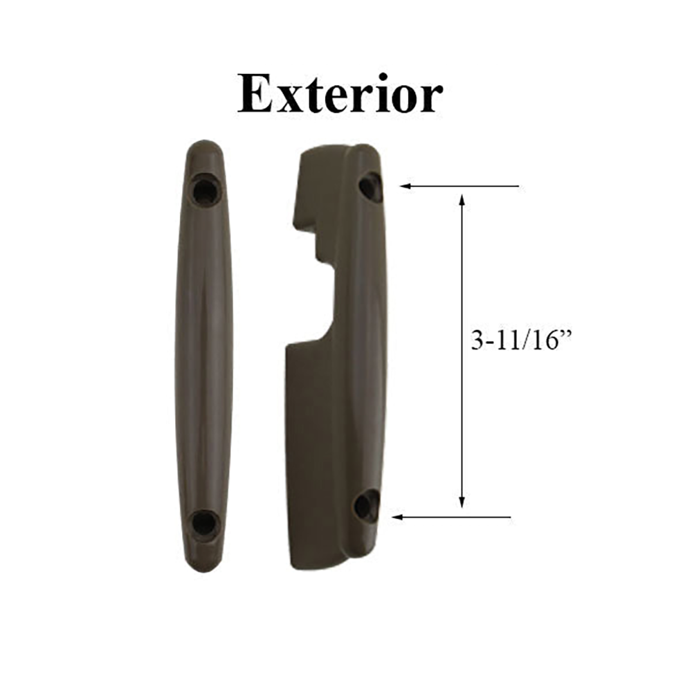 Retractable Insect Screen Exterior Handle for Andersen FGD made June 2007 - Present, Terratone