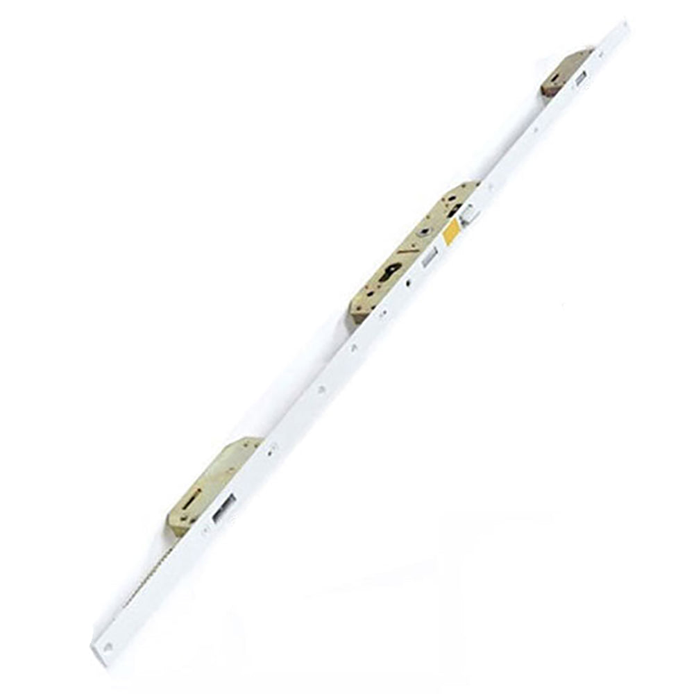 Storm Door Multipoint Lock (MPL), 2 Hooks and Deadbolt, LH - White