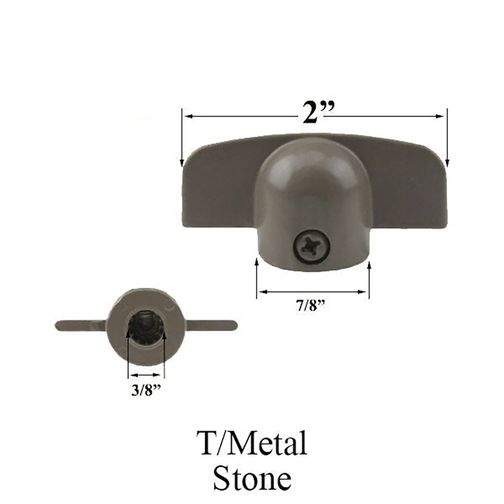 T Style Casement Operator Handle