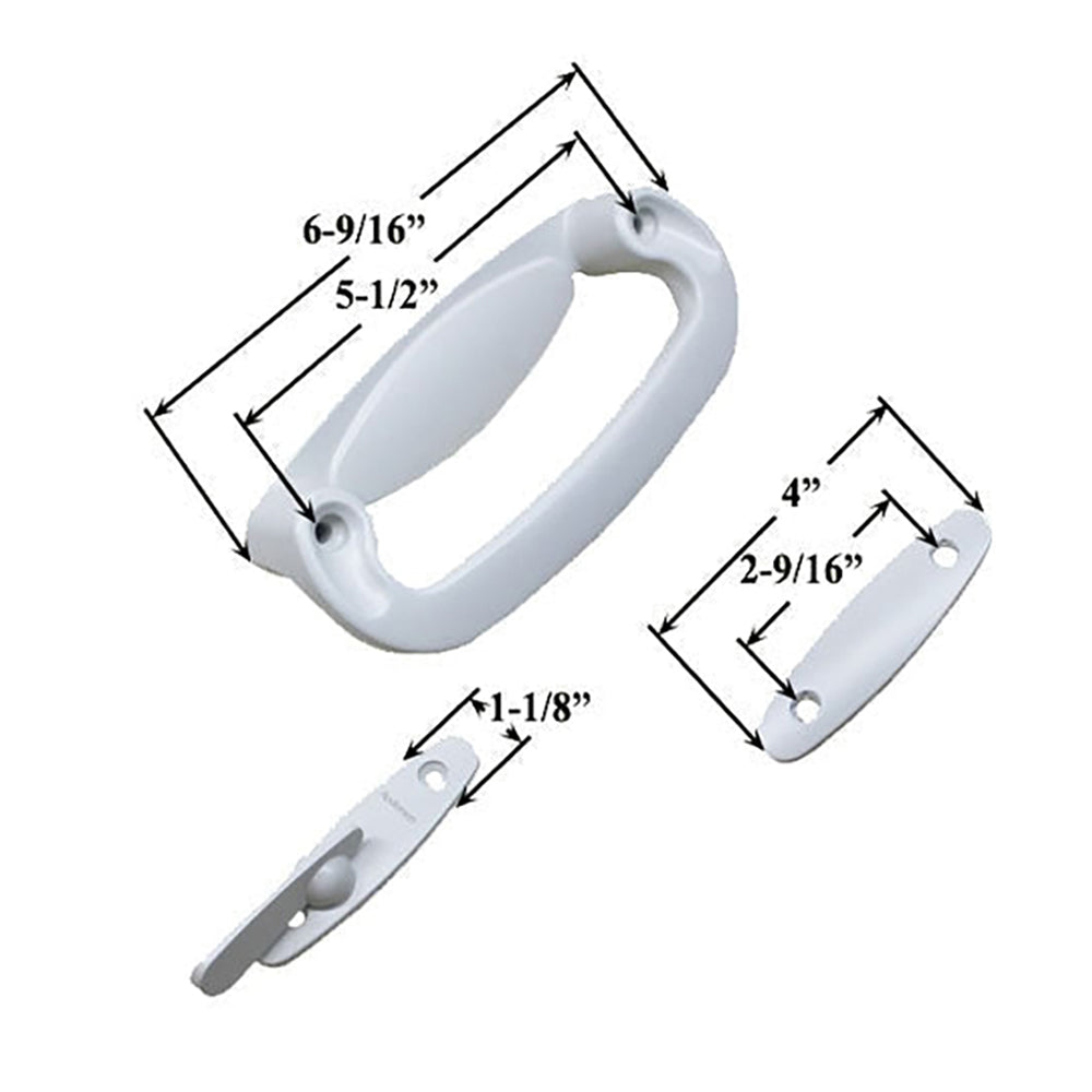 Tribeca 2 Panel Gliding Door Interior Trim Set