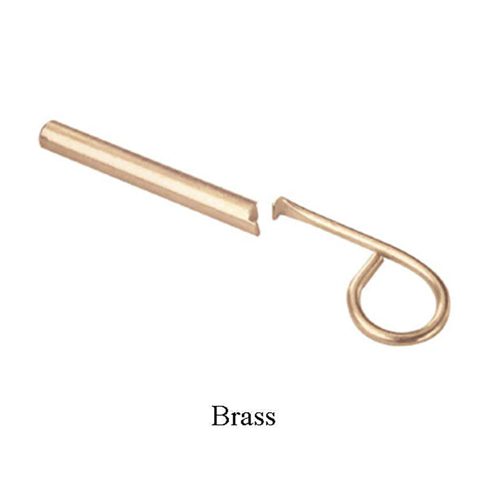 Wood Sash Security Pins - Brass