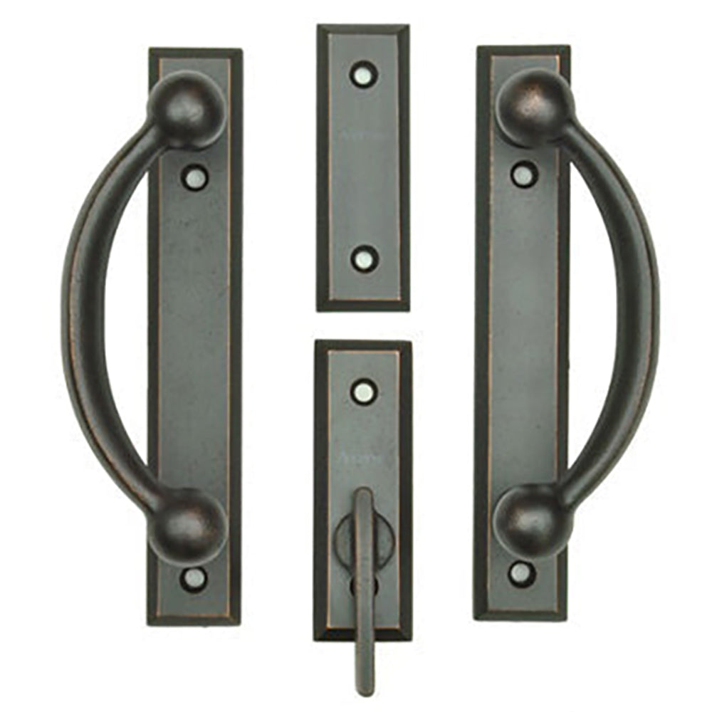 Yuma 2 Panel Complete Gliding Door Trim Set