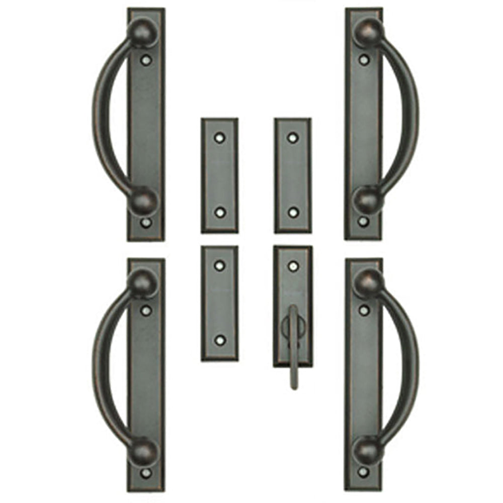 Yuma 4 Panel Complete Gliding Door Trim Set